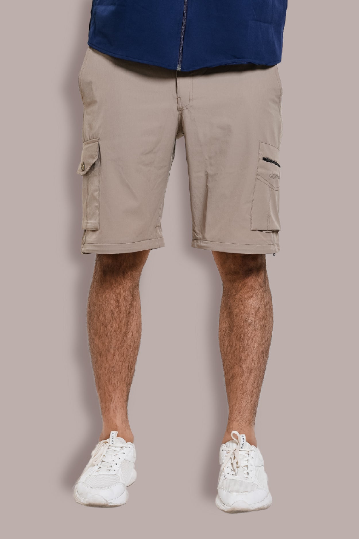 Kuno Convertibe Cargo Pants - Beige
