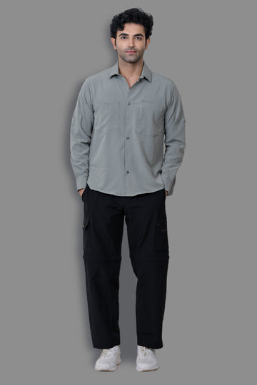 Kuno Convertibe Cargo Pants - Black