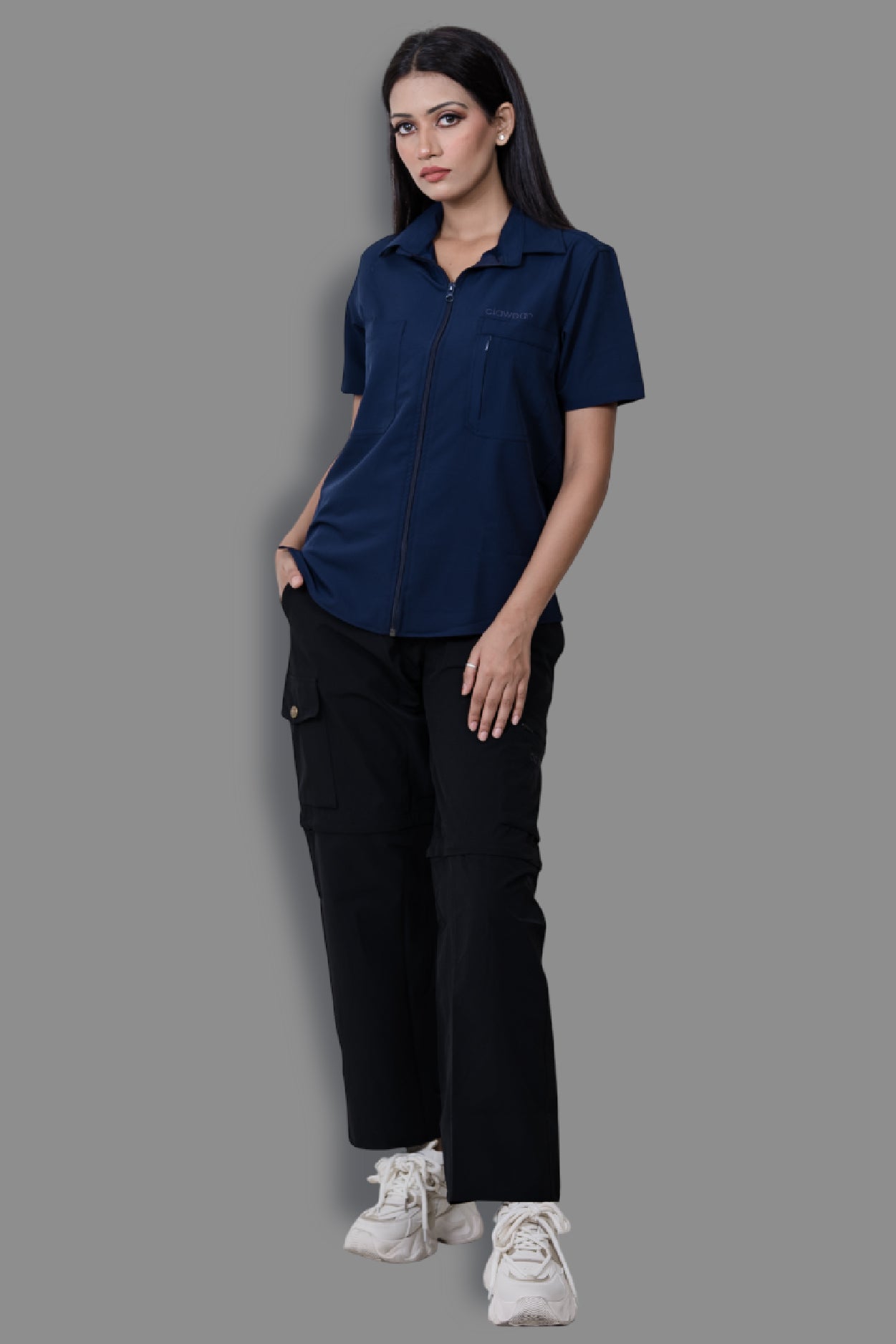 Kuno Convertibe Cargo Pants - Black