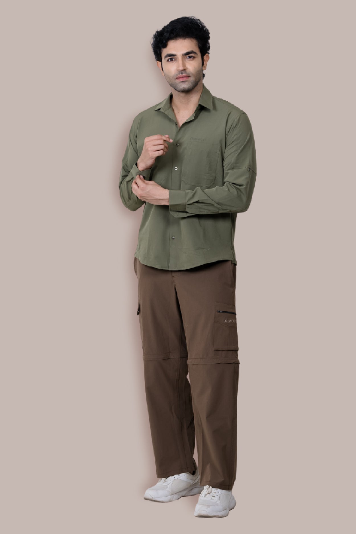 Kuno Convertibe Cargo Pants - Brown