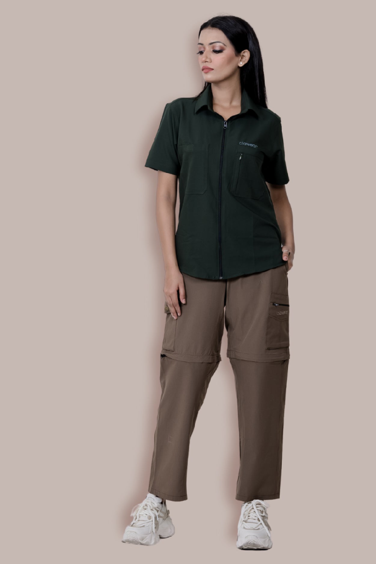 Kuno Convertibe Cargo Pants - Brown