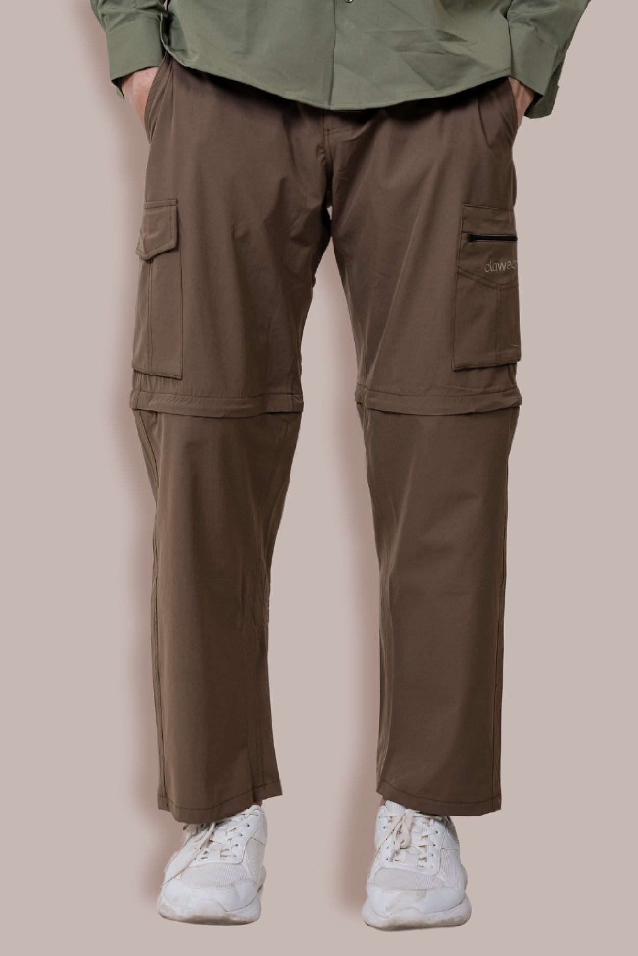 Kuno Convertibe Cargo Pants - Brown