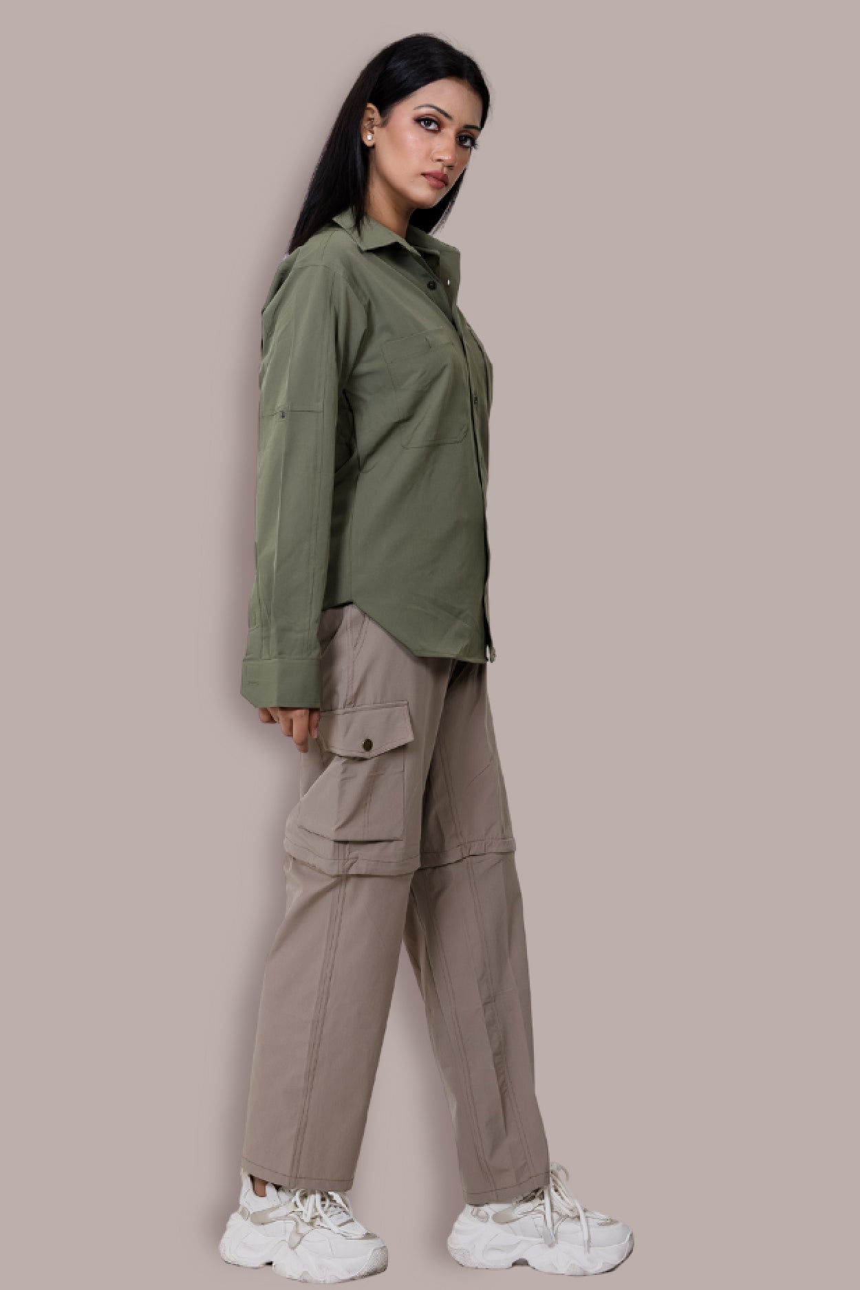 Kuno Convertibe Cargo Pants - Beige