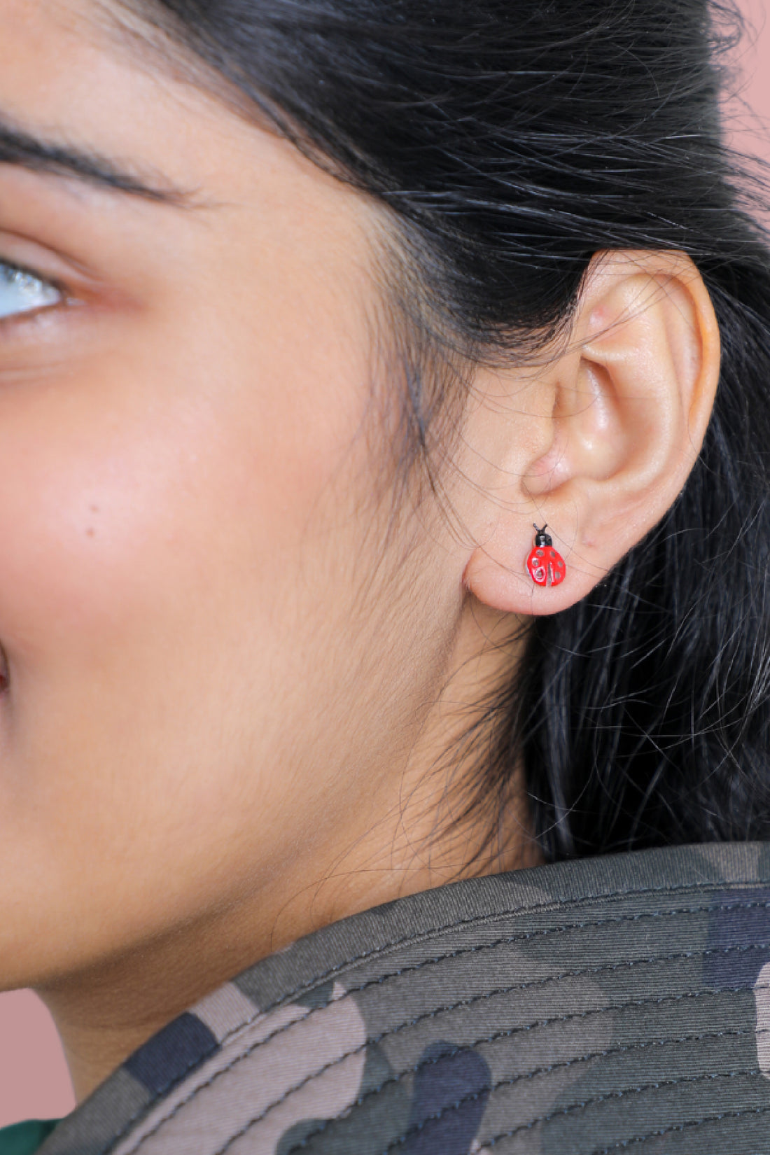 Wild Earrings - Lady Bug