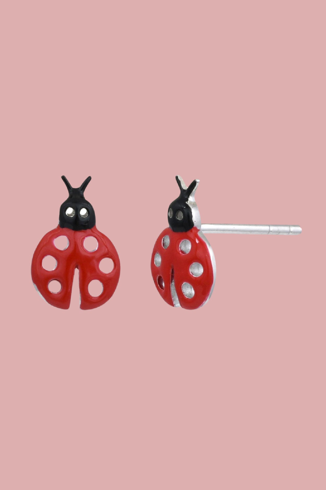 Wild Earrings - Lady Bug
