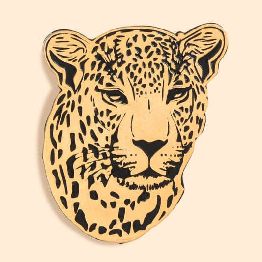 Wild Lapel Pin - Leopard