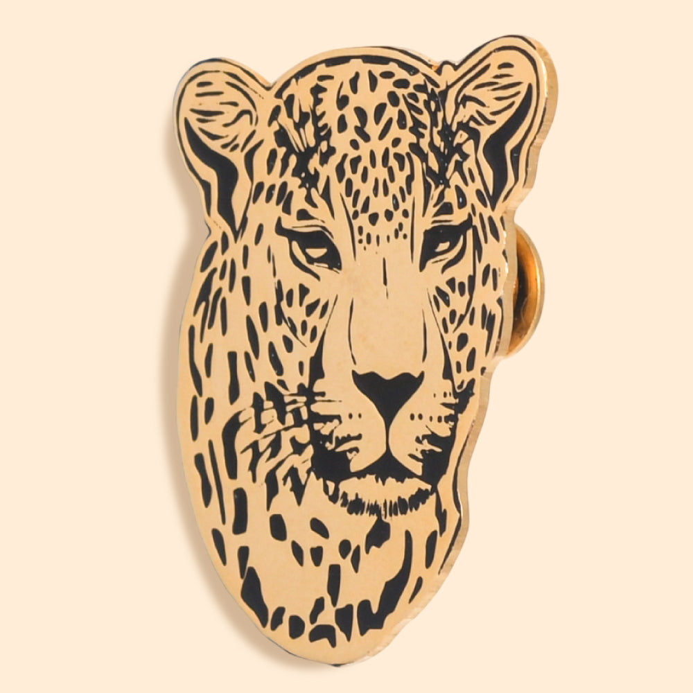 Wild Lapel Pin - Leopard