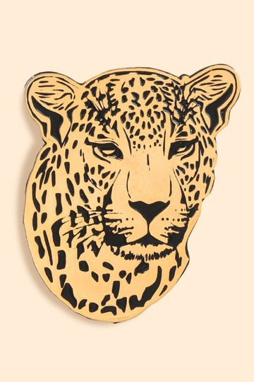 Wild Lapel Pin - Leopard