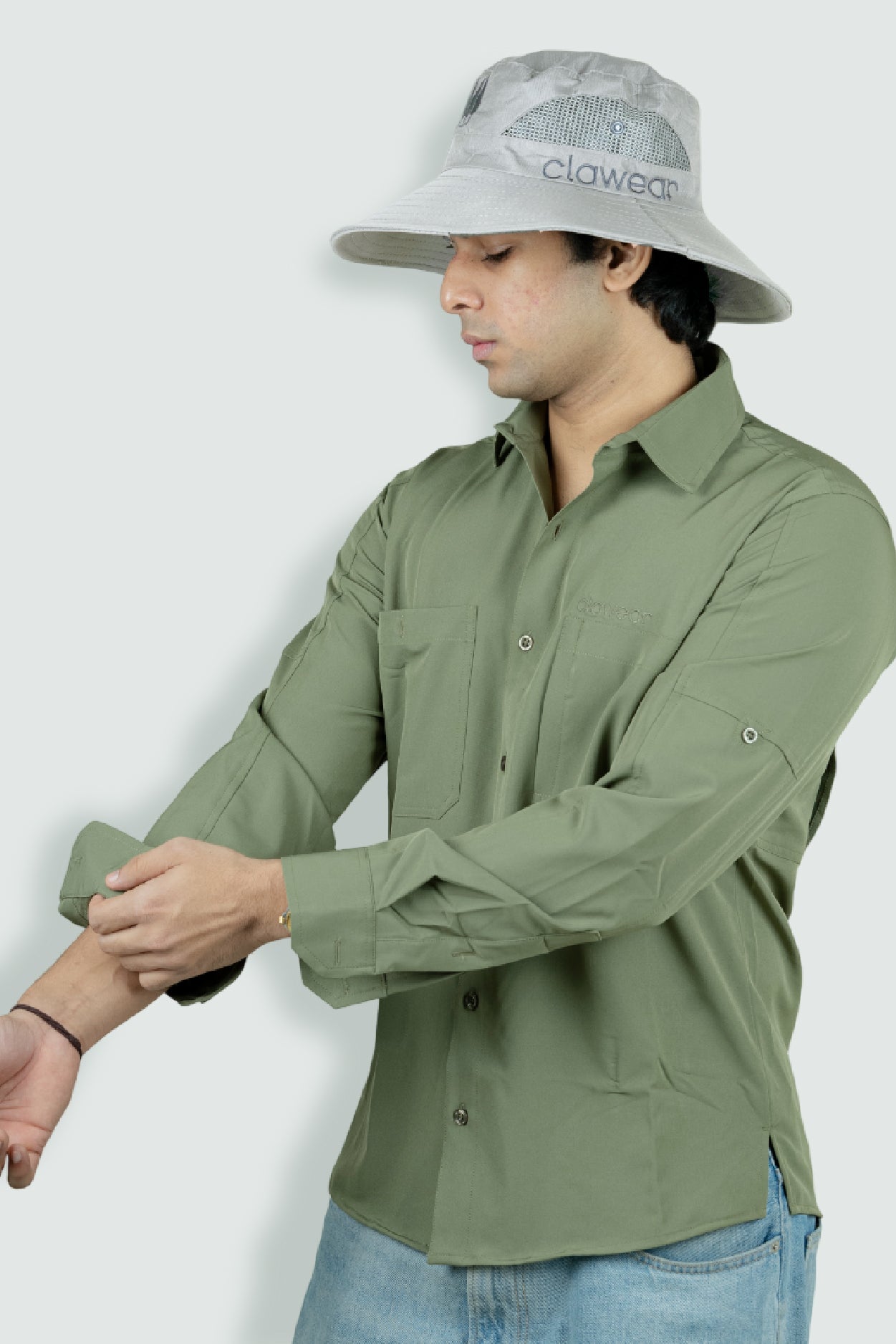 Mahogany Sun Hat - Grey