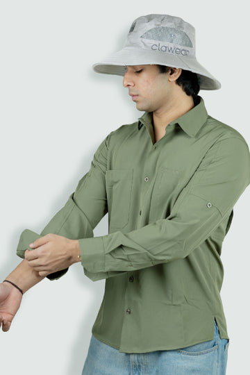 Mahogany Sun Hat - Grey