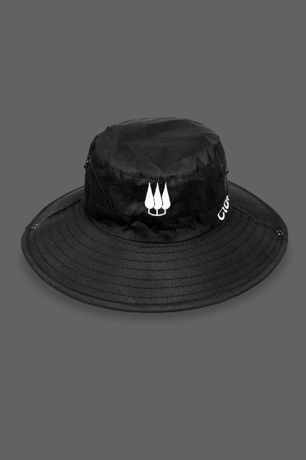 Mahogany Sun Hat - Black