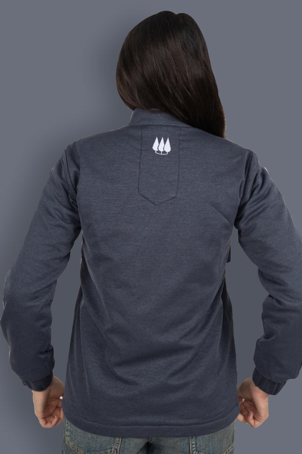 Manas Unisex Utility Jacket - Gray