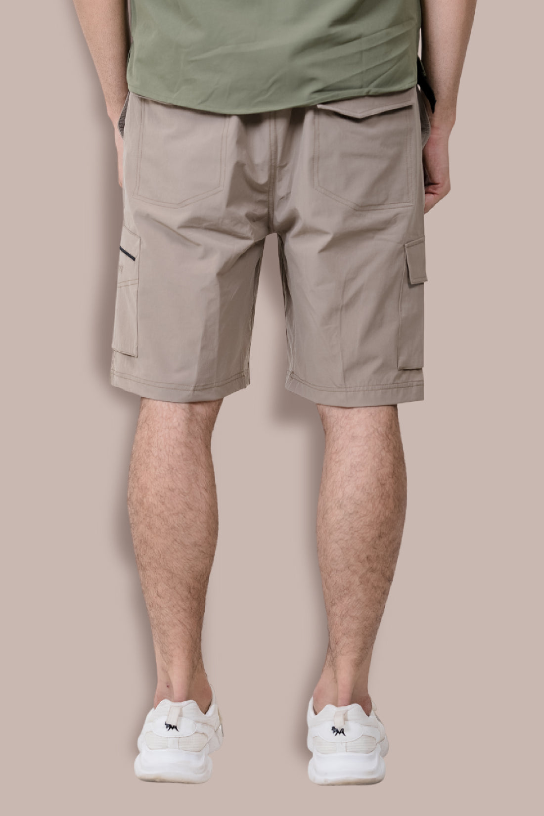 Mara Cargo Shorts - Beige