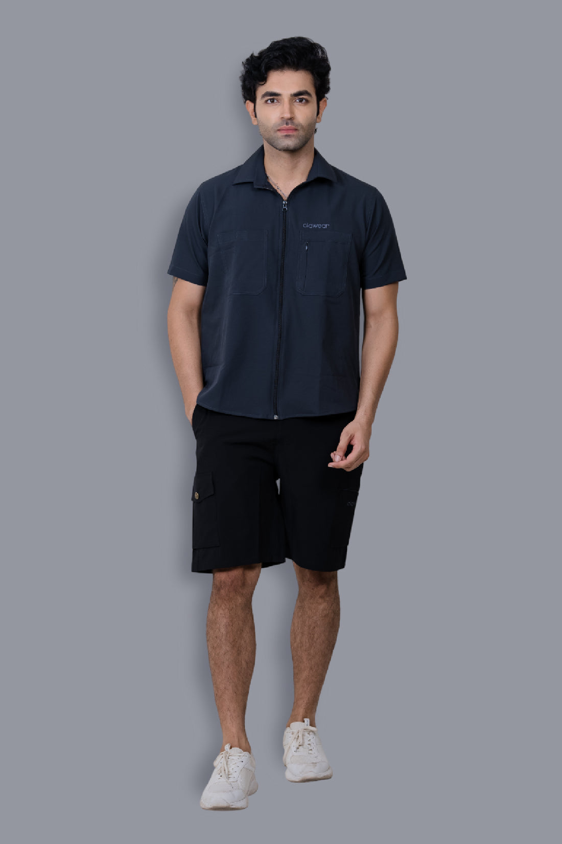 Mara Cargo Shorts - Black