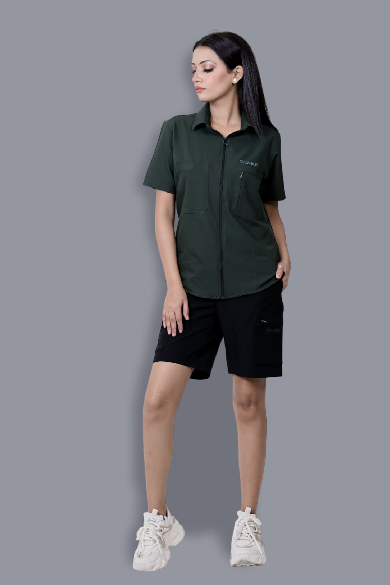 Mara Cargo Shorts - Black