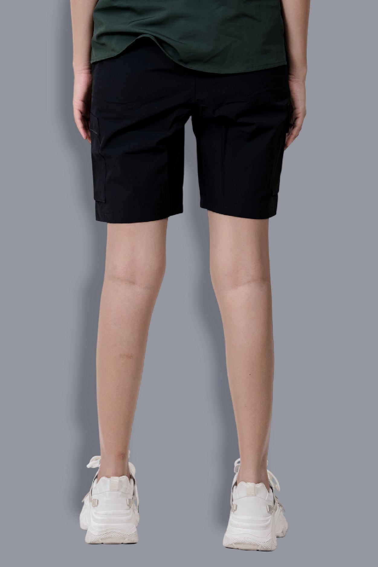 Mara Cargo Shorts - Black