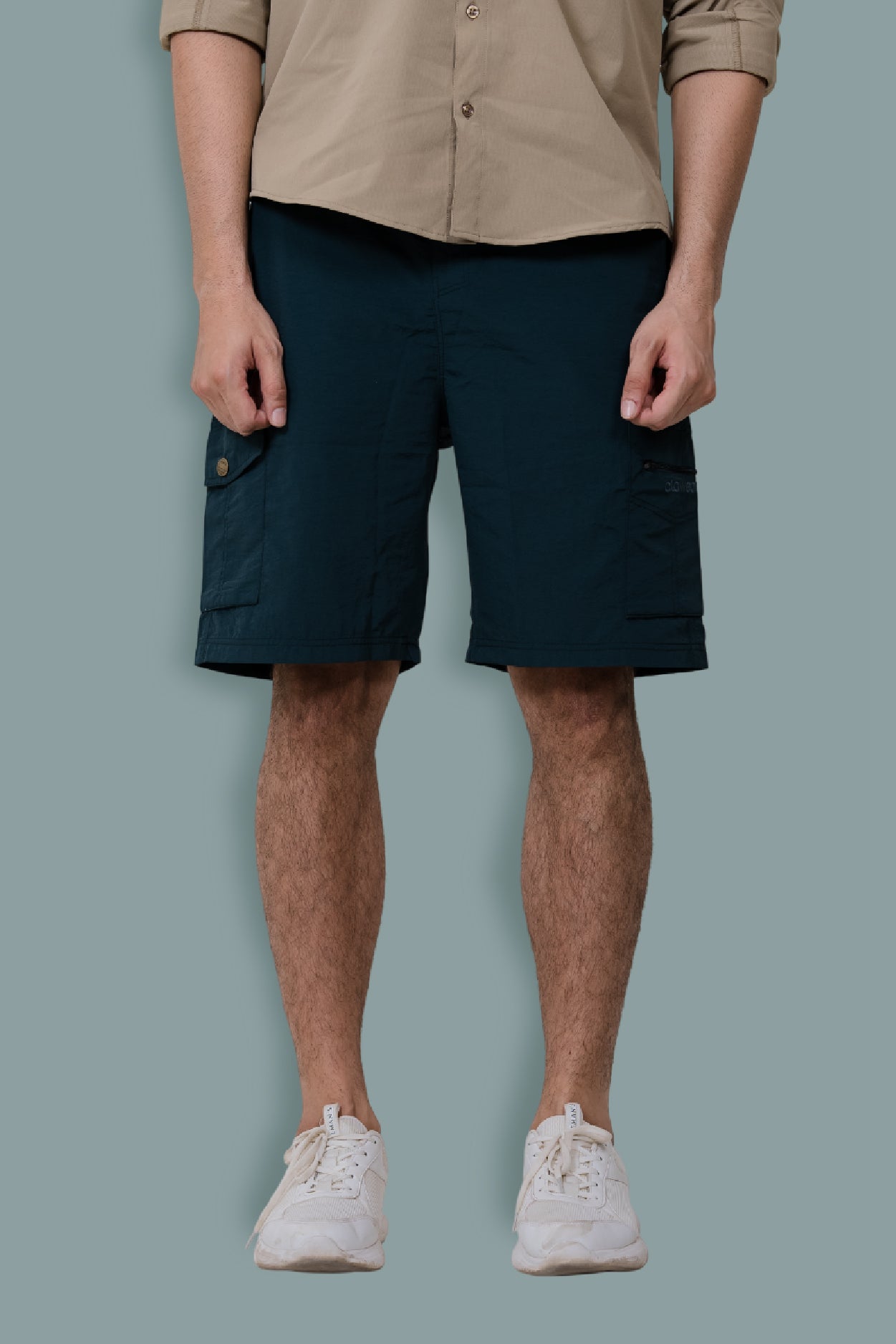 Mara Cargo Shorts - Green