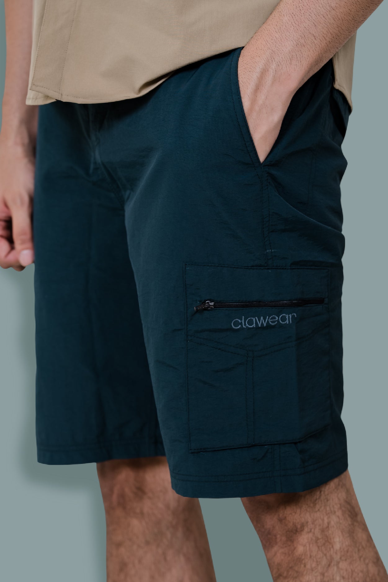 Mara Cargo Shorts - Green