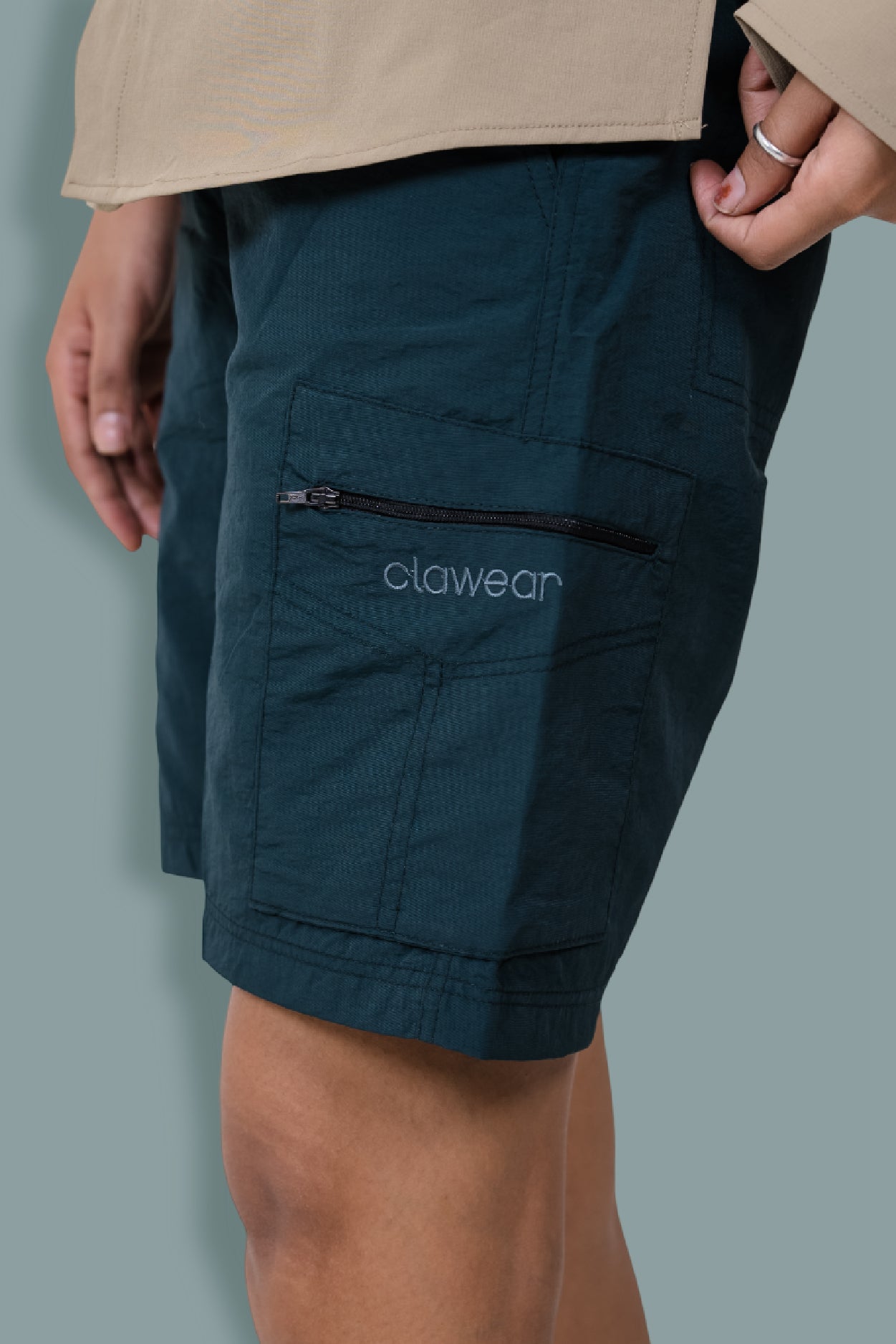 Mara Cargo Shorts - Green