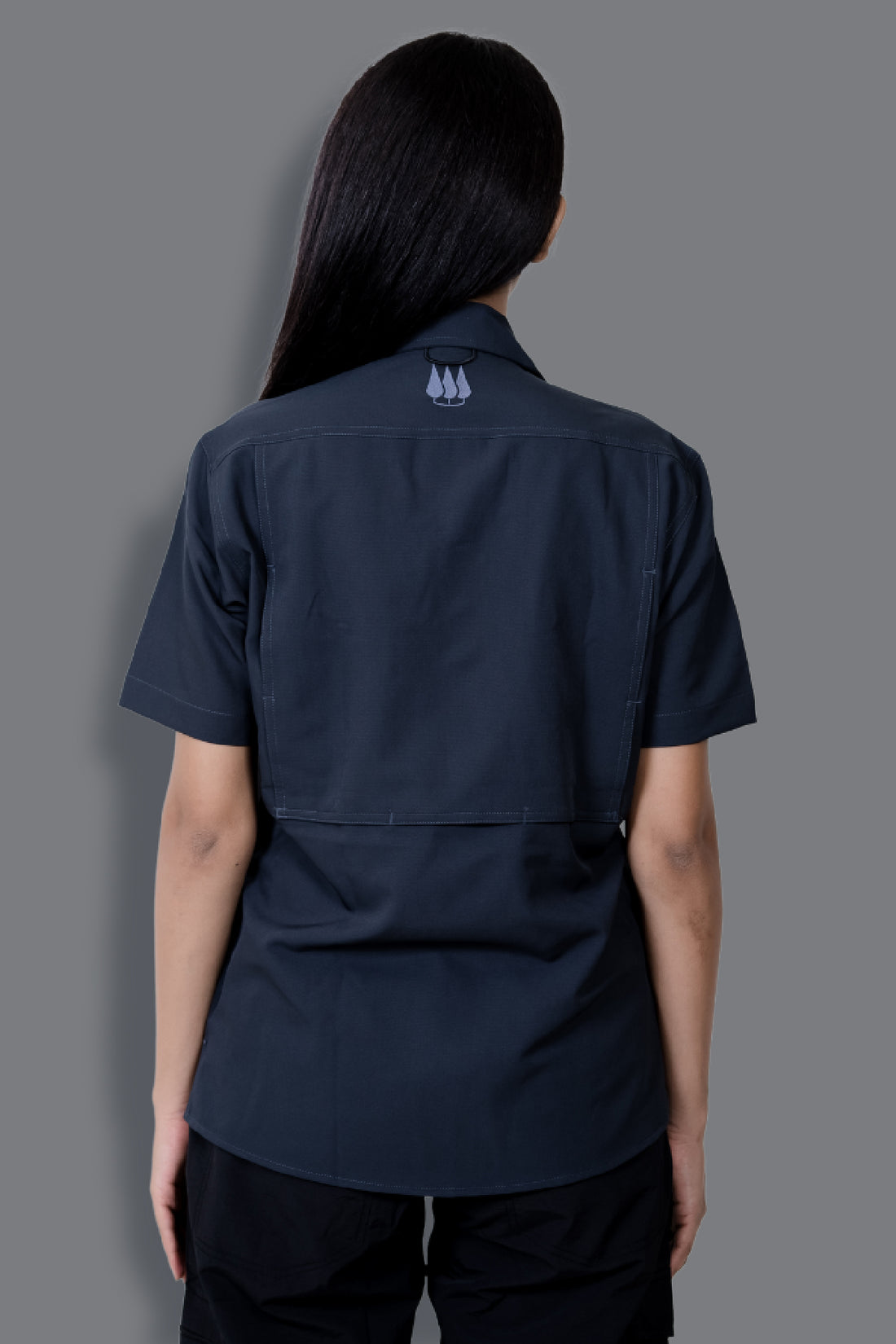 Nicobar Airvent Half Sleeve Shirt - Dark Grey