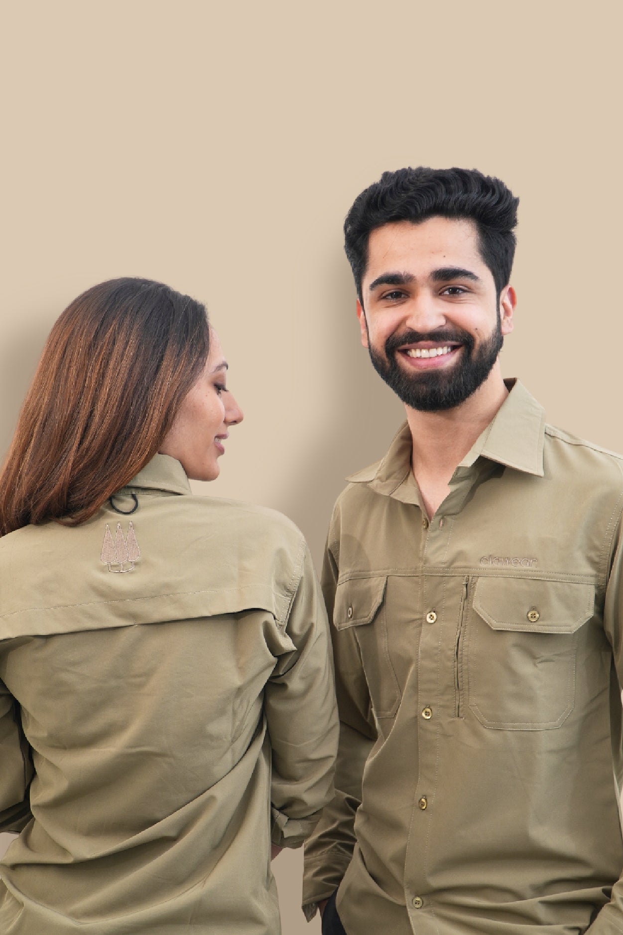 Nilgiris Full Sleeves Airvent Shirt - Teal Green