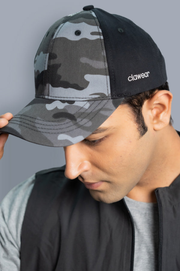Oak Caps - Black Camo
