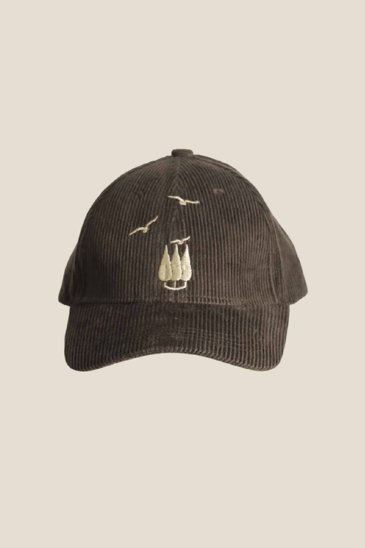 Oak Baseball Cap - Green Corduroy