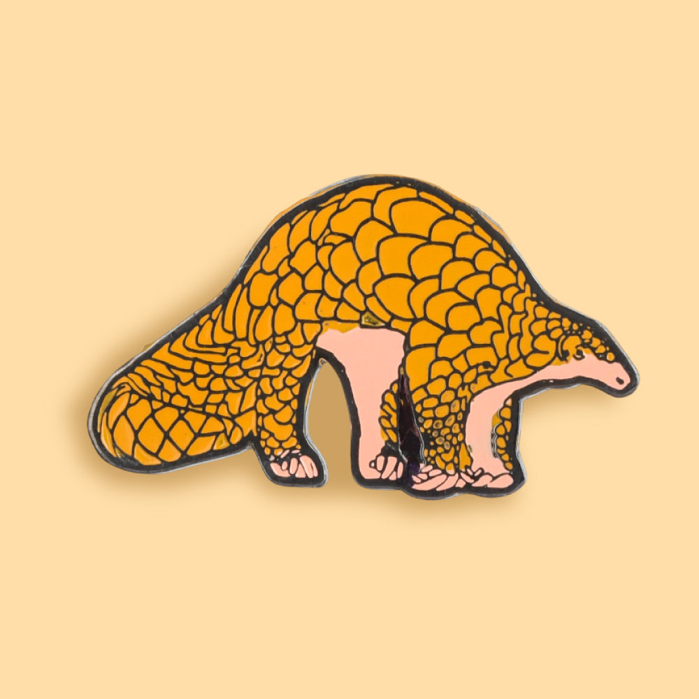 Wild Lapel Pin - Pangolin