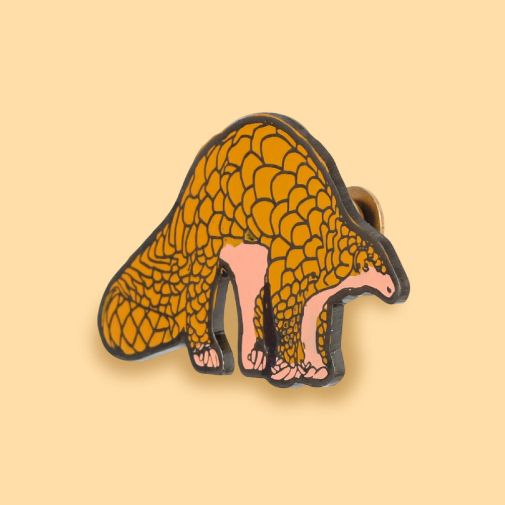 Wild Lapel Pin - Pangolin