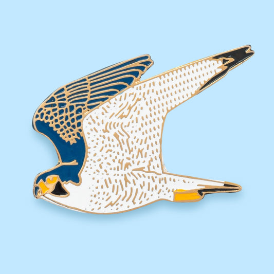 Wild Lapel Pin - Peregrine Falcon