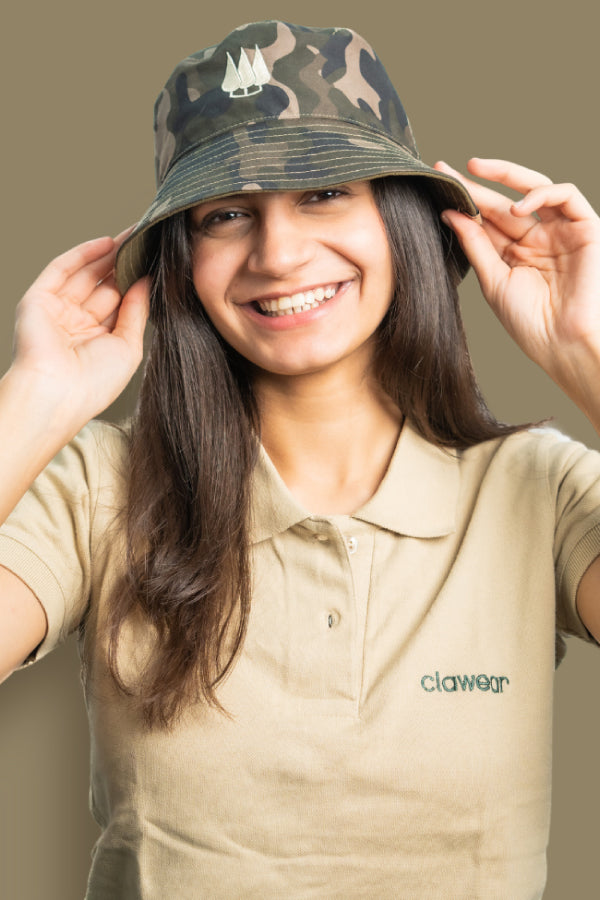 Pine Bucket Hats - Reversible Camo