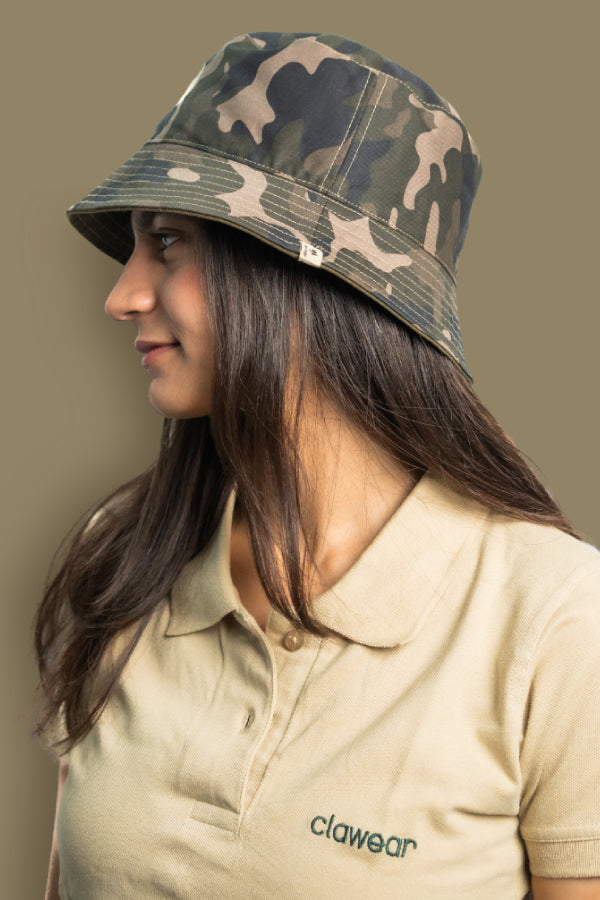 Pine Bucket Hats - Reversible Camo
