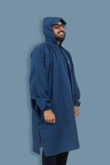Amazon Rain Poncho - Navy Blue