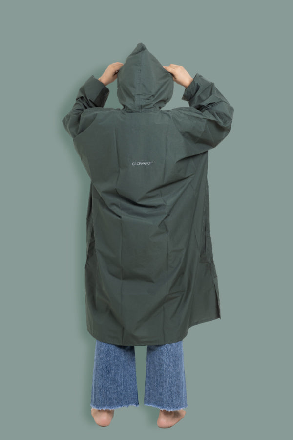 Amazon Rain Poncho - Olive Green
