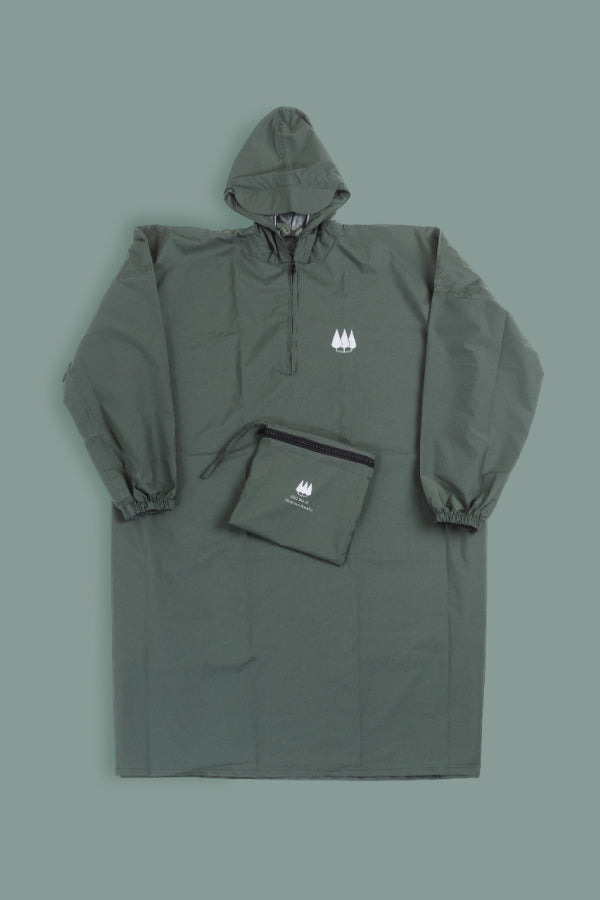 Amazon Rain Poncho - Olive Green