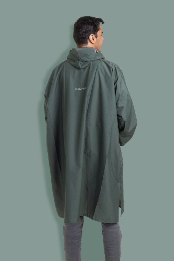 Amazon Rain Poncho - Olive Green