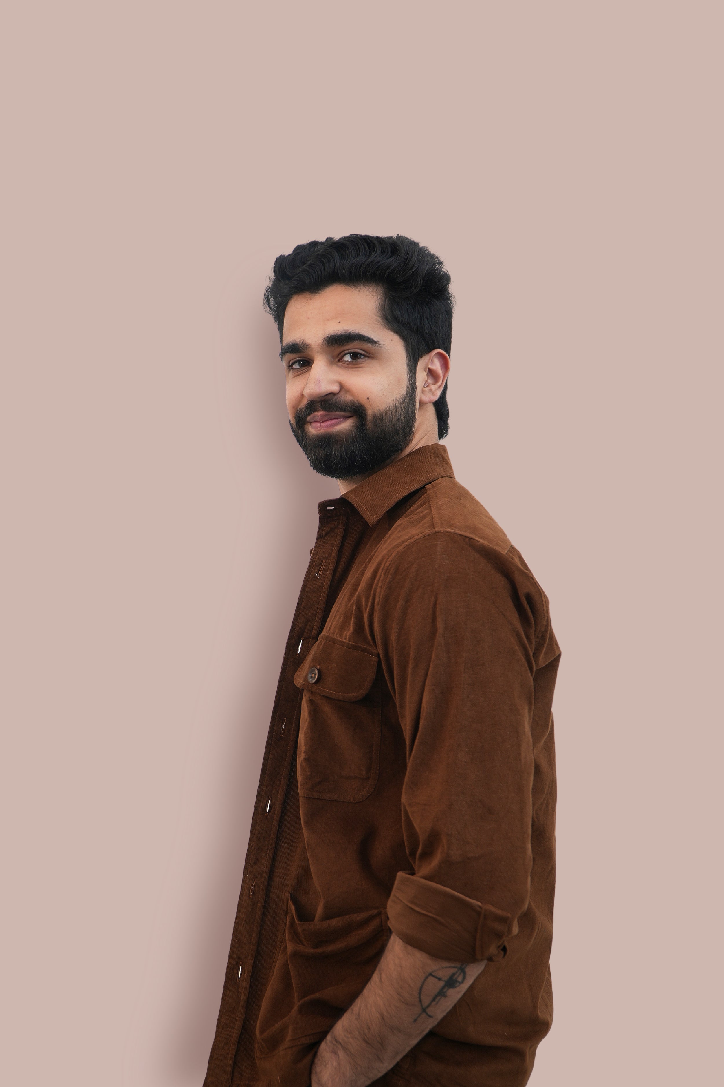 Aravali Full Sleeves Shacket - Copper
