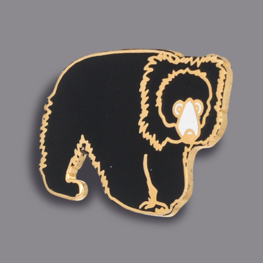 Wild Lapel Pin - Sloth Bear