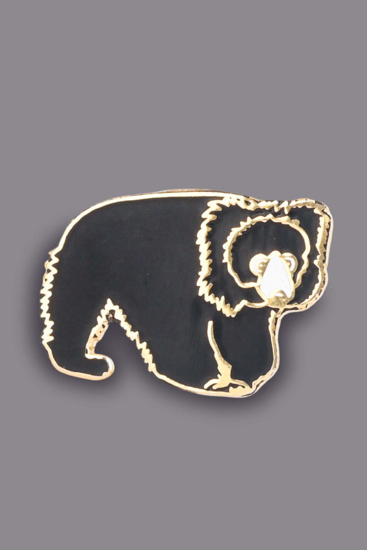 Wild Lapel Pin - Sloth Bear