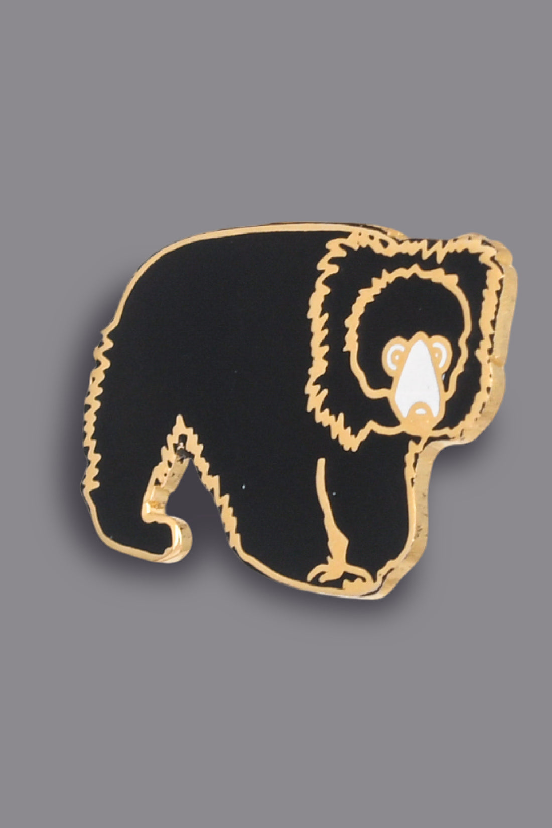 Wild Lapel Pin - Sloth Bear