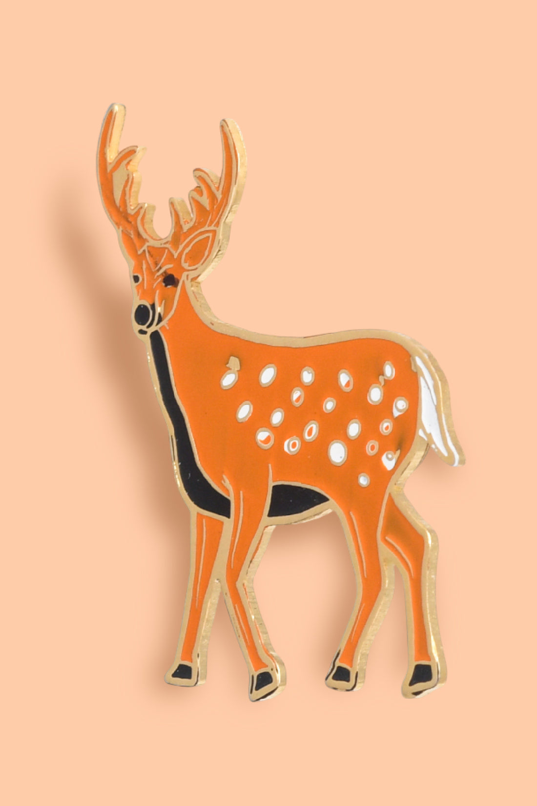 Wild Lapel Pin - Spotted Dear