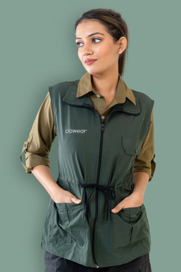 Sundarbans Women's Utility Vest - Green