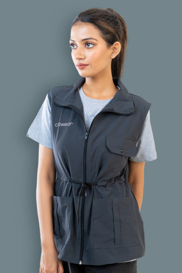 Sundarbans Women's Utility Vest - Gray