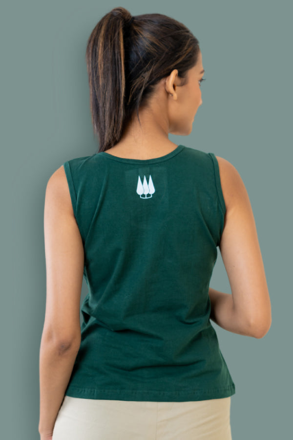 Tadoba Women's Tank Top - Green