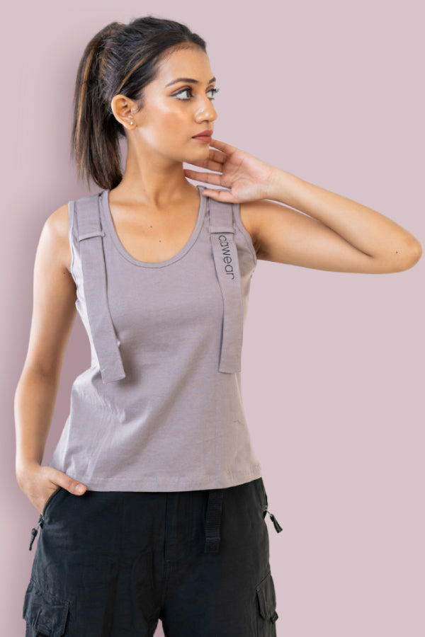 Tadoba Women's Tank Top - Gray