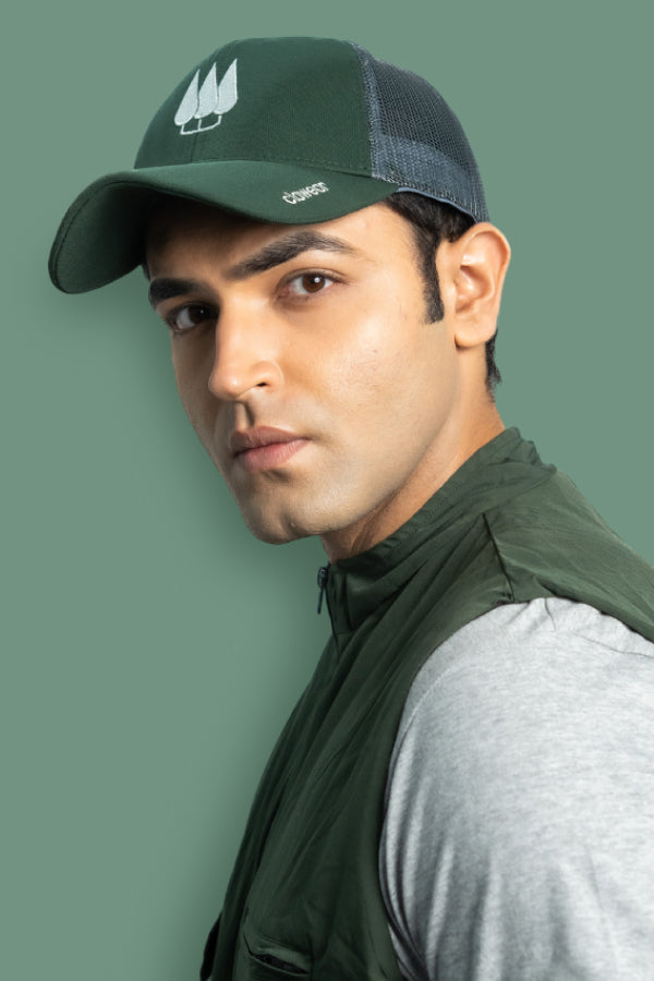 Teak Trucker Caps - Green