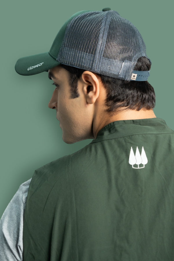 Teak Trucker Caps - Green