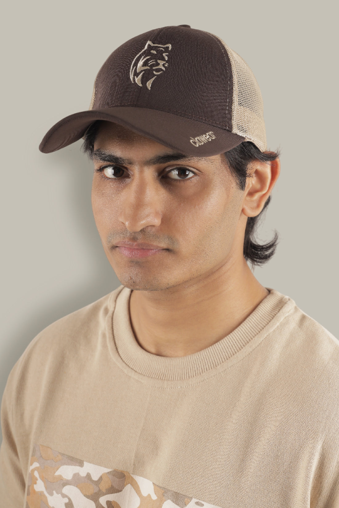 Teak Trucker Cap - Brown