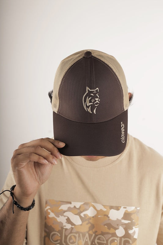 Teak Trucker Cap - Brown