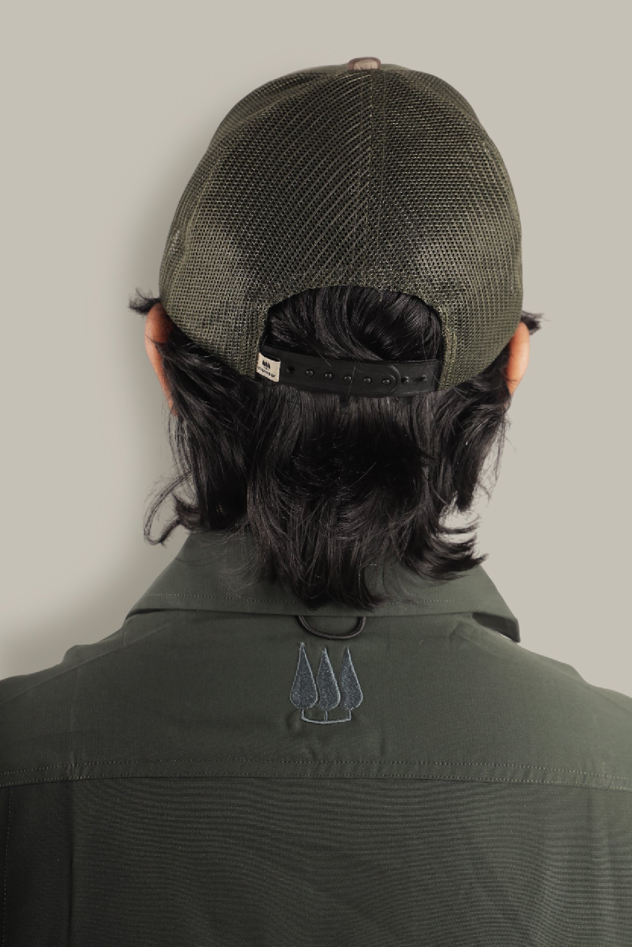 Teak Trucker Cap - Green Camo